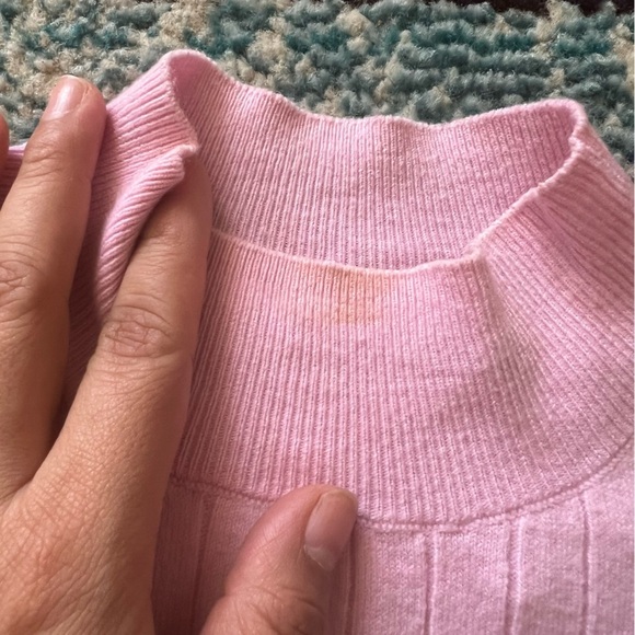 Revolve Lovers and Friends Love Sweater in Pink & Red size S - Picture 7 of 8